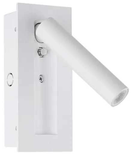 LED Nástenné bodové svietidlo LED/2W/230V 3000K biela