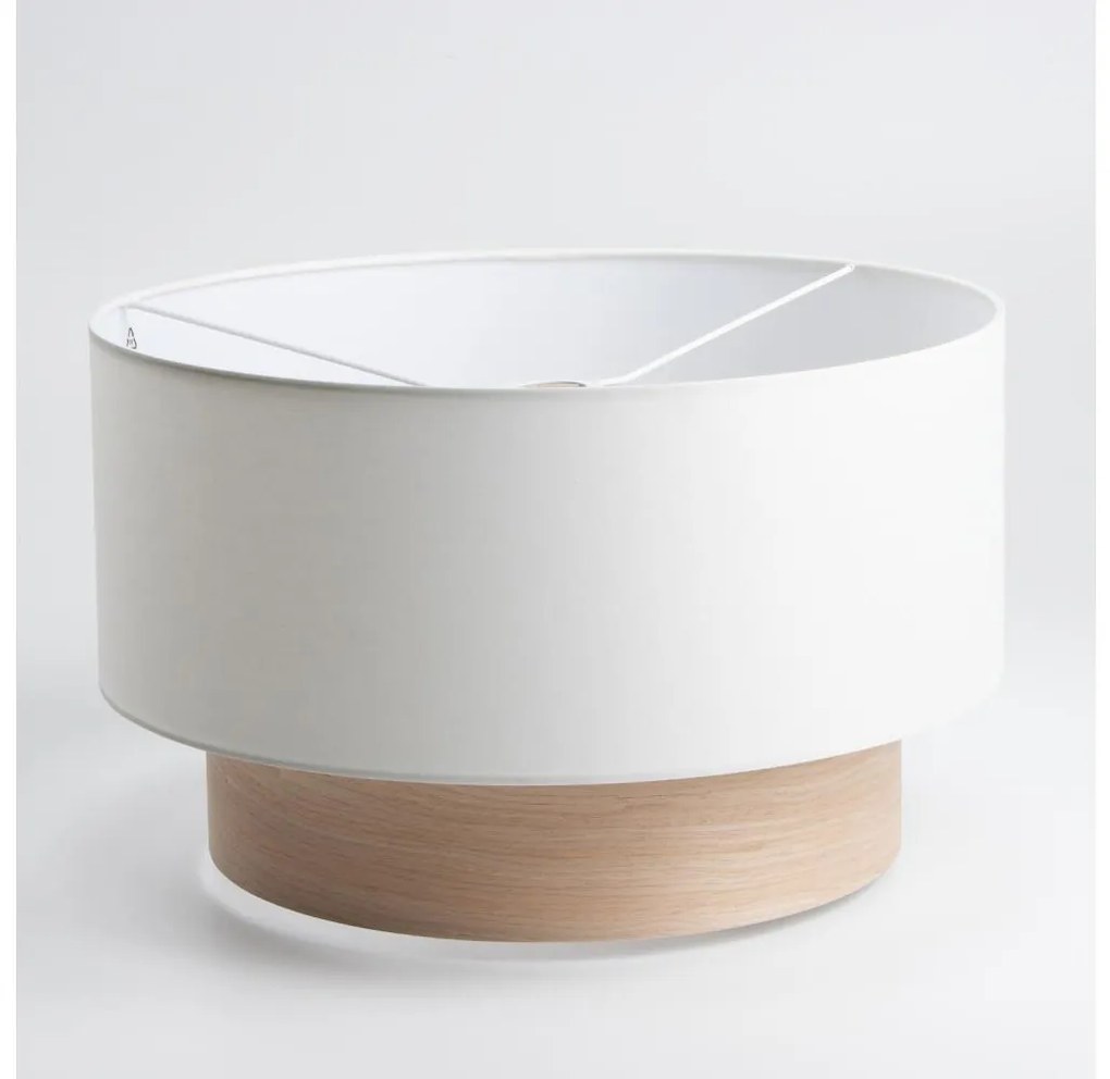 Univerzálne tienidlo KERIA pr. 50 cm biela/hnedá