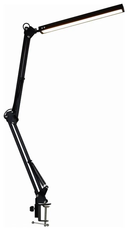 LED Stolná lampa s klipom LED/10W/230V 2800-6800K