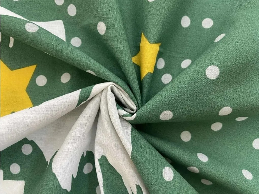 Bavlnené obliečky EVERGREEN DREAMS zelené Rozmer obliečky: 70 x 90 cm | 140 x 200 cm