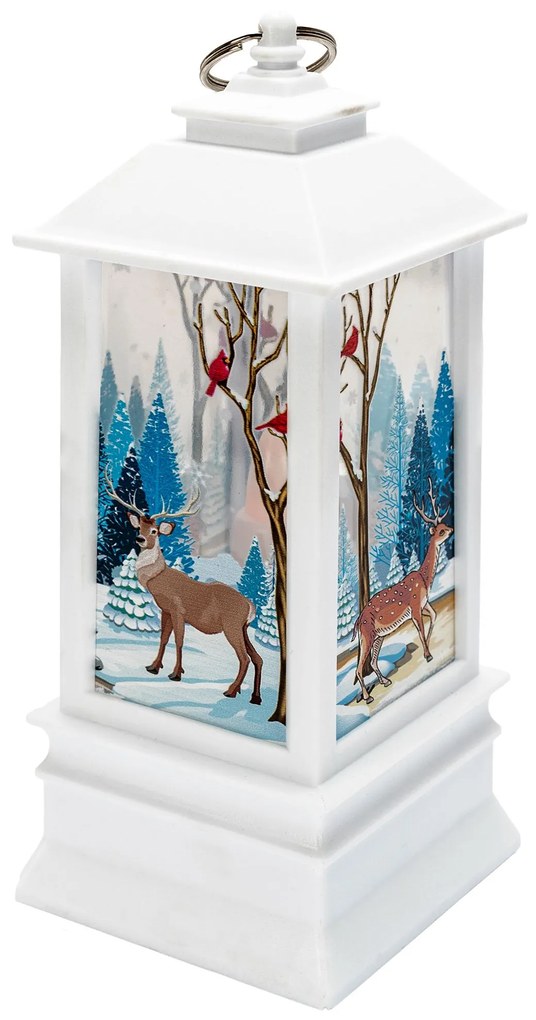 Tutumi Tutumi, LED vianočný lampáš 20x8 cm XB-001, biela, CHR-06606