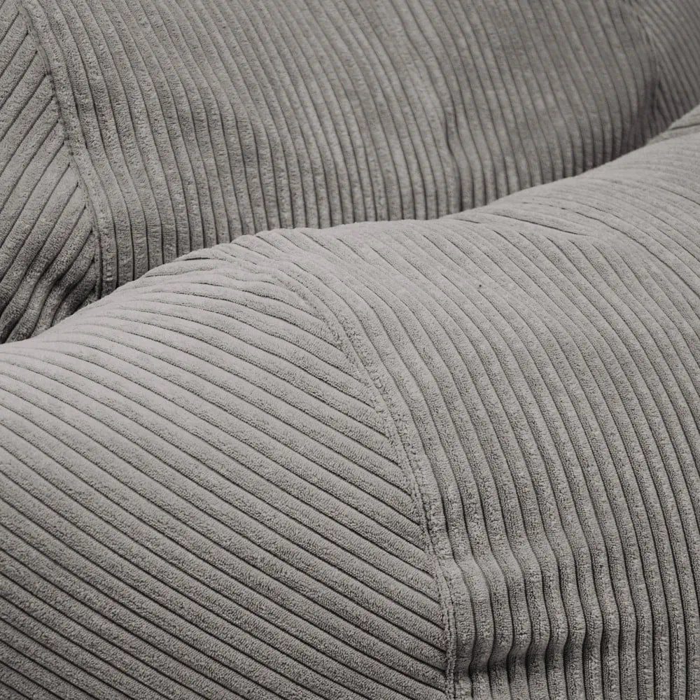 Zelený menčestrový sedací vak Roll 105 – SLOWDOWN