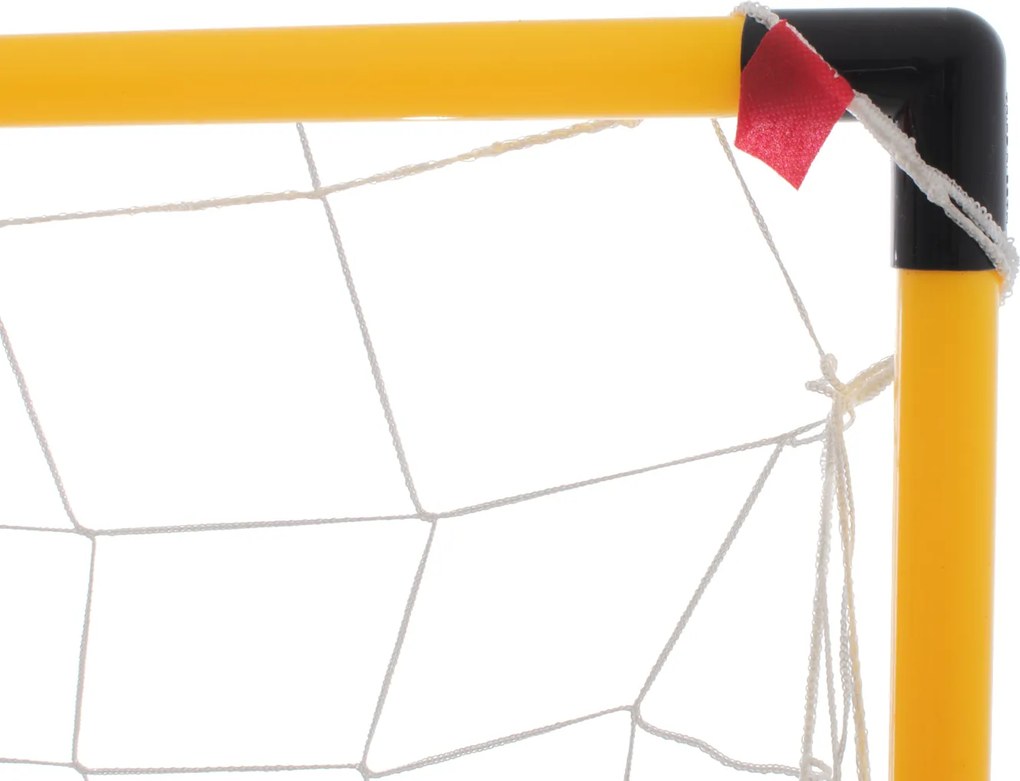 KIK Tréningová futbalová bránka s podložkou, loptou a pumpou, 156 cm