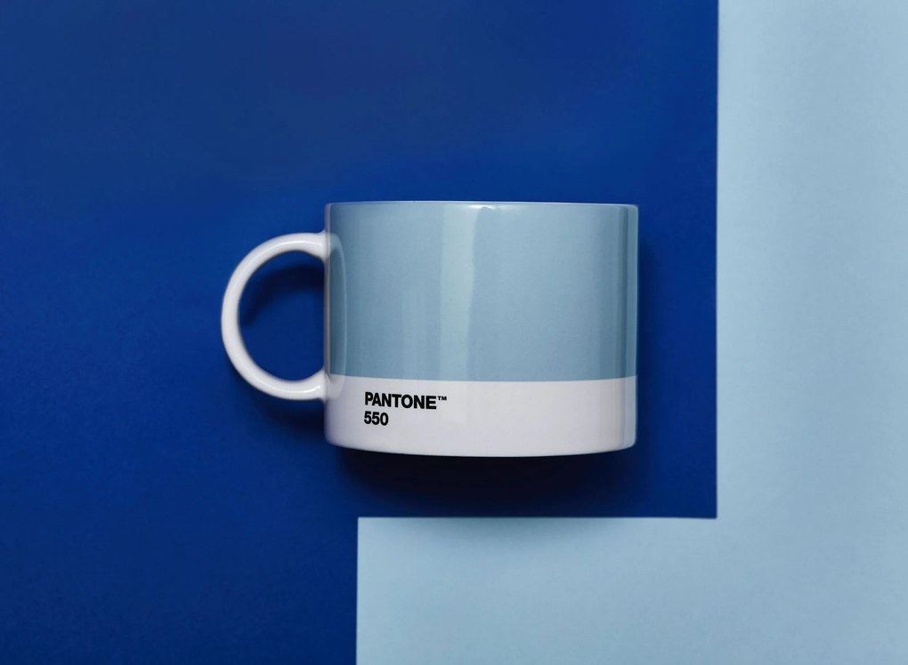 Hrnček na čaj Pantone 475 ml jasnomodrý