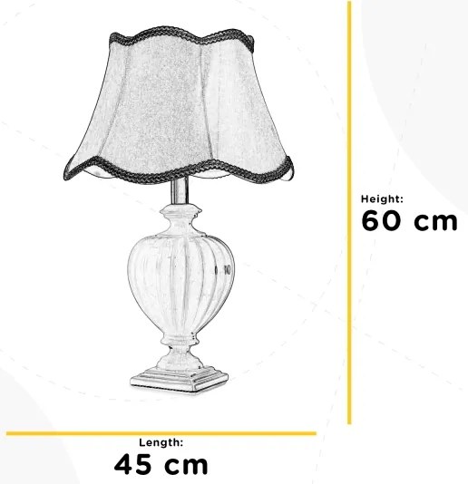 ONLI - Stolná lampa DESY 1xE27/22W/230V 60 cm
