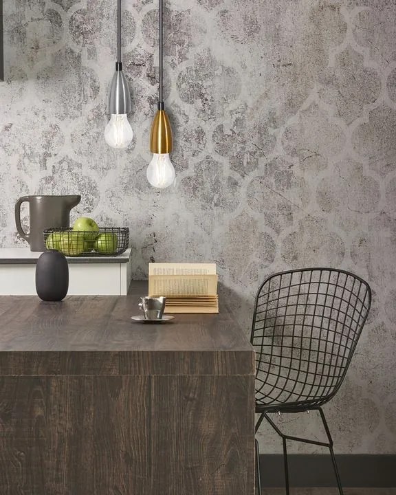 Toolight Toolight, stropné závesné svietidlo 1xE27, APP357-1CP, čierny chróm, OSW-08423