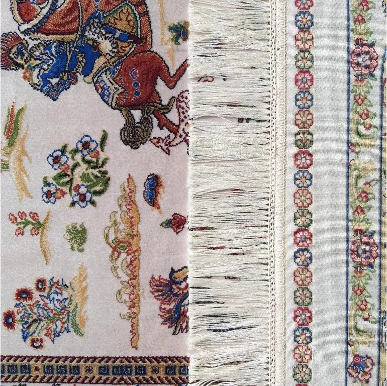 DY Exkluzívny koberec Qum Silk 10 Cream Rozmer: 160x230 cm