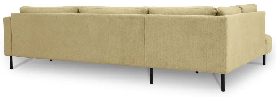 Okrovožltá rohová pohovka (ľavý roh) Hero – Scandic