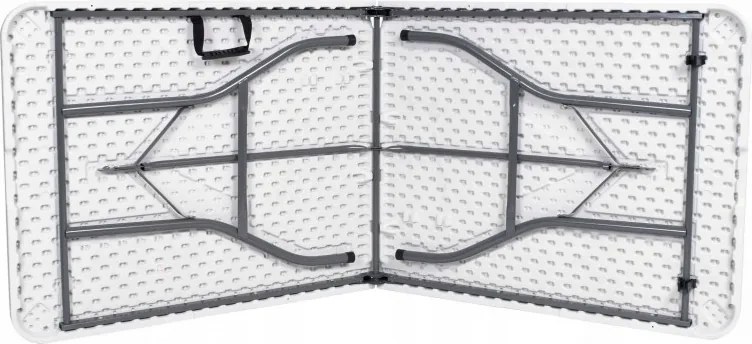 Cateringový stôl CATERON 70x180 cm, biely