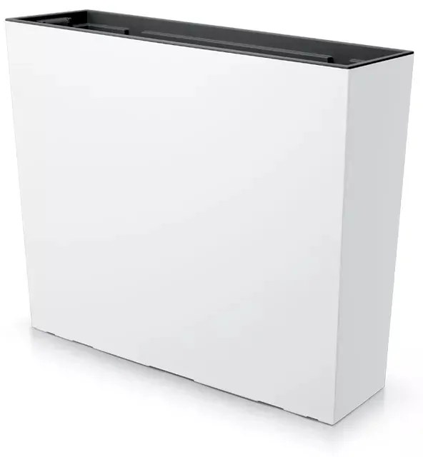 Plastový kvetináč DUC600T 60 cm - biela