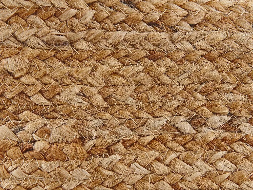 Sada dvoch textilných košov pieskovobéžová KAELLA Beliani