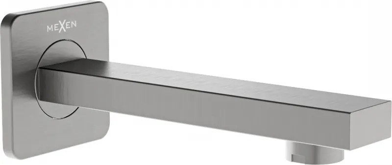 Mexen Cube nástenná vaňová výpust, grafit - 79370-66