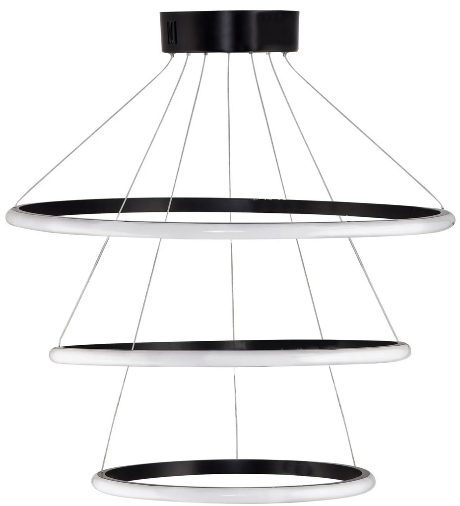 Stropní LED svítidlo URSAE černé/neutrální bílá