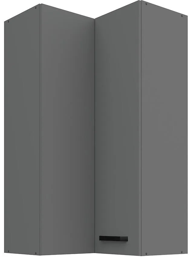 Skrinka do kuchyne Nessa antracit 60x60 GN-108 2F (90°)