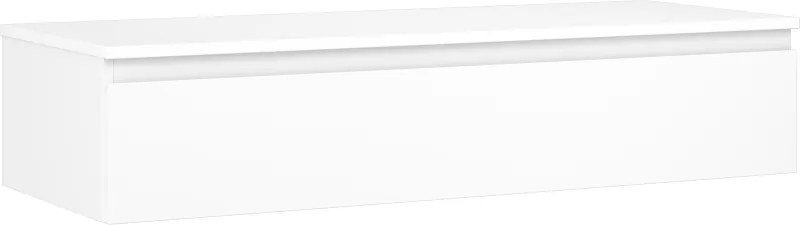 Mexen Orio, kúpeľňová skrinka 120 cm s hornou časťou, 1 zásuvka, biela matná, 91A10-12023-1-BFC01