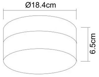 Globo 32111 - Kúpeľňové svietidlo VRANOS 1xE27/60W/230V IP44