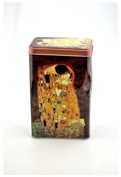 MAKRO - Dóza plech 12x7,5x19cm Klimt