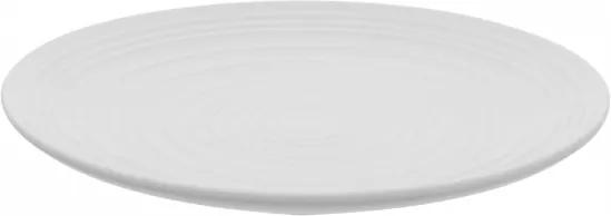 Lunasol - Tanier plytký biely lesklý 23 cm – Gaya (451923)