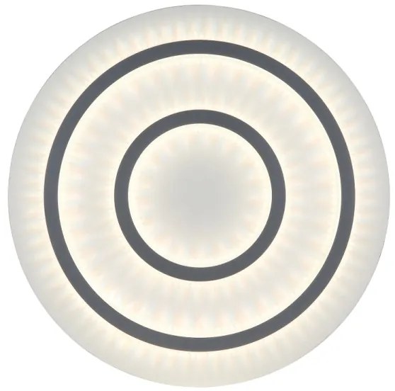 Globo 48042-60W - LED stmievateľné stropné svietidlo JAYDEN 60W/230V pr. 55 cm biela + DO