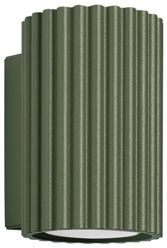 Sollux SL.1656 - Nástenné svietidlo KARBON 1xGU10/10W/230V zelená