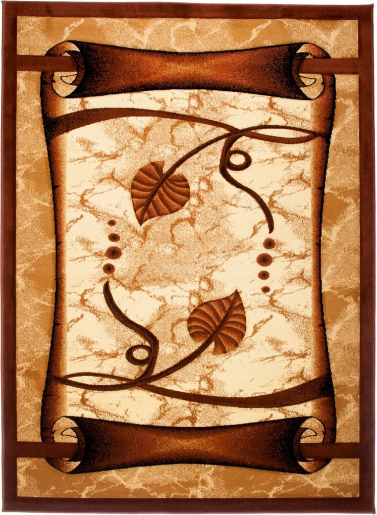 TA Koberec 9106A HNEDÁ ANTOGYA Rozmer: 60x100 cm