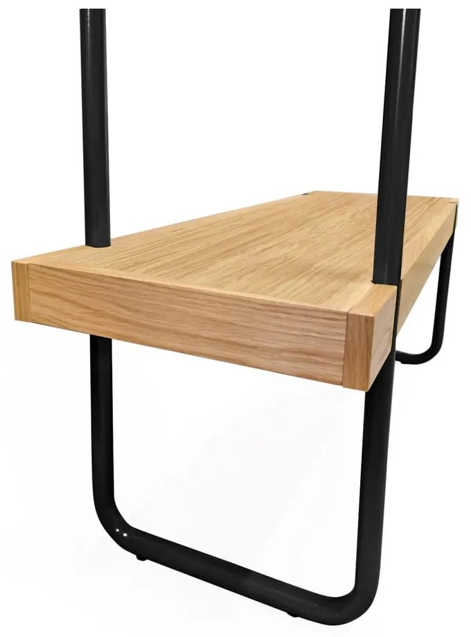 Súprava lavice a vešiaka s oceľovou konštrukciou Woodman Ben