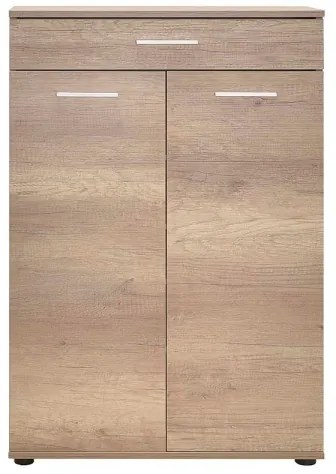 Skrinka na topánky 108x73 cm hnedá