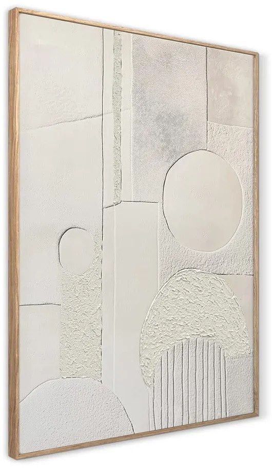 Obraz s ručne maľovanými prvkami 70x100 cm Lan – Styler