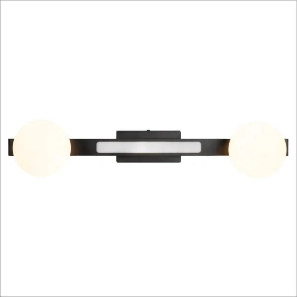 LED Nástenné svietidlo MAGNET LED/13W/230V + 2xG9/60W 3000/4000K čierna