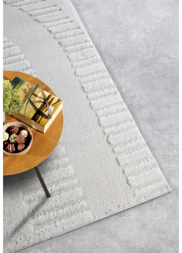 Krémovobiely koberec 200x280 cm Bartoux Cream White – Elle Decoration