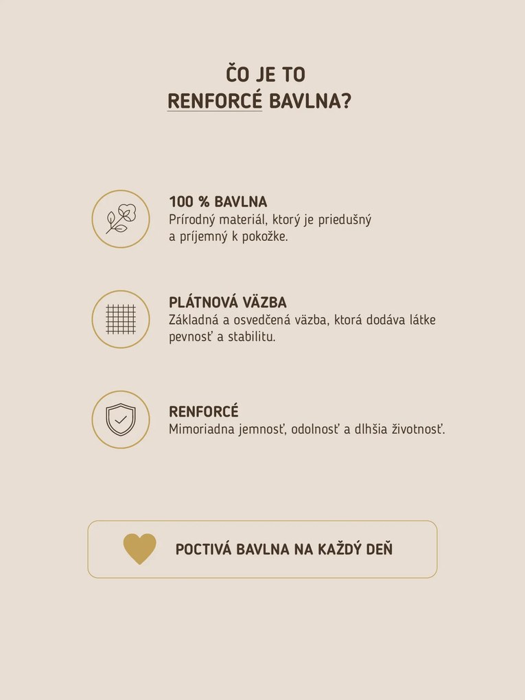 Bavlnené obliečky Renforcé - Kvety tulipánov oranžové
