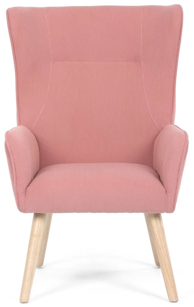 Kreslo s ušami PINK2, ružová