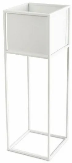 Stojan na kvety 70x24 cm biela