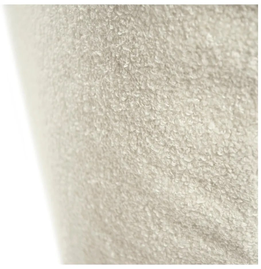 Krémový sedací vak z textílie buklé Sofa Lounge – SLOWDOWN
