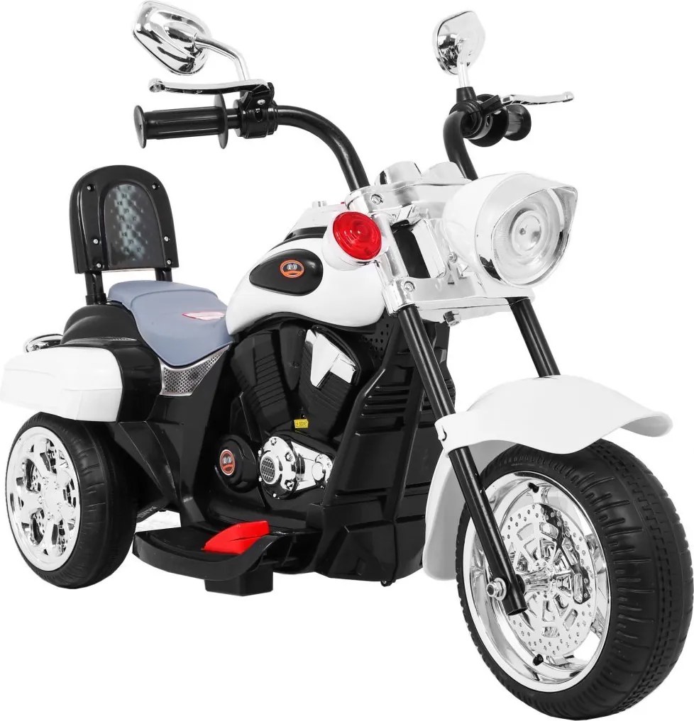 Ramiz Motorka Chopper NightBike biela