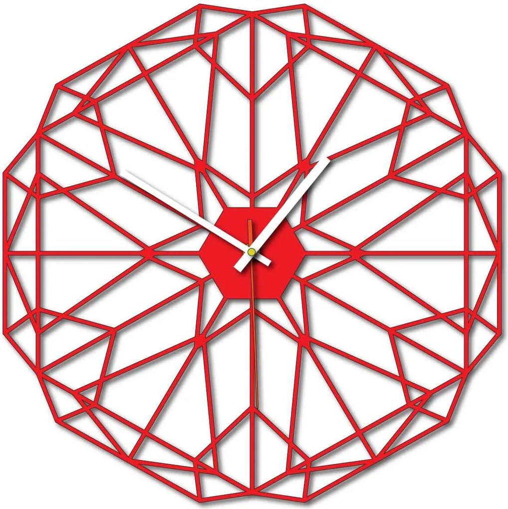 SENTOP | Nástenné hodiny geometrické plexisklo TOMARR l SENTOP X0097 PLEXI SKLO analógové