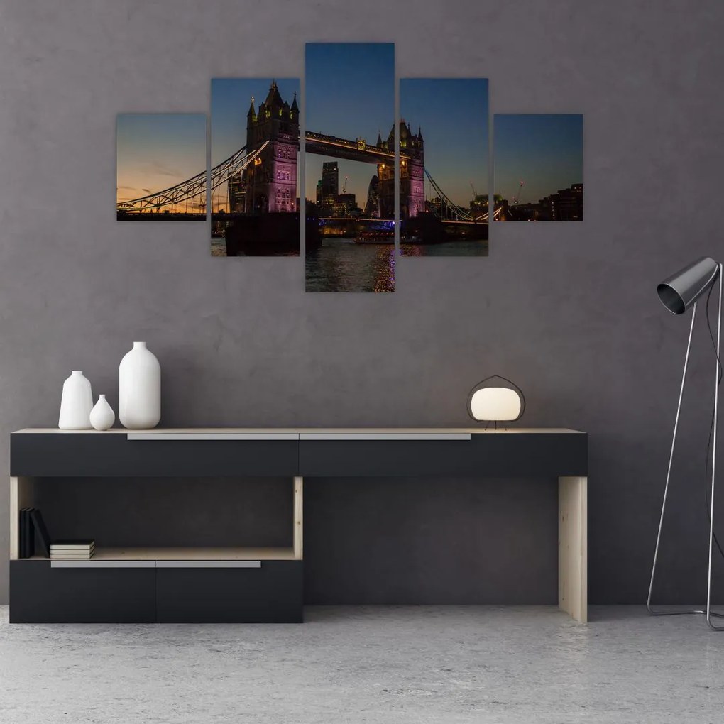Obraz - Tower bridge (125x70 cm), 40 ďalších rozmerov