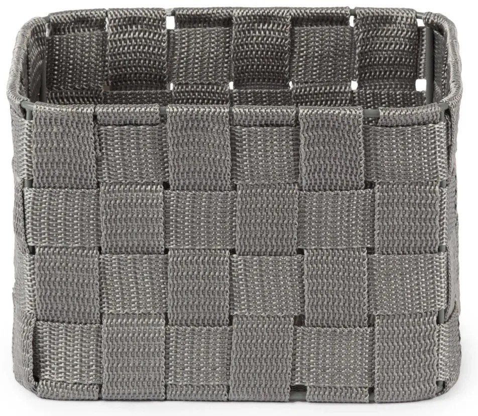 Úložný organizér do zásuvky Compactor TEX vysoký - 19 x 14 x 13 cm, sivý