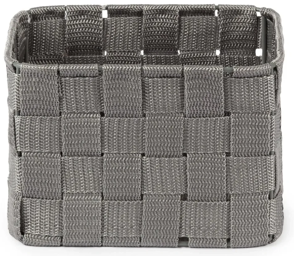 Úložný organizér do zásuvky Compactor TEX vysoký - 19 x 14 x 13 cm, sivý