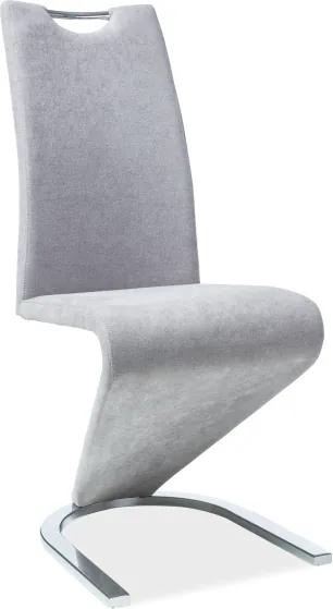 Jedálenská stolička Pavaroti, šedá