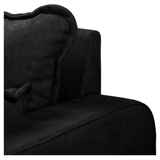 Čierna pohovka 193 cm Beata - Ropez