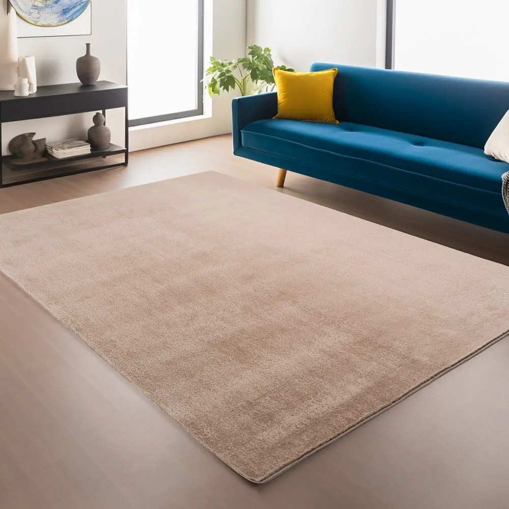 Béžový prateľný koberec 140x200 cm Joy 1400 – Ayyildiz Carpets