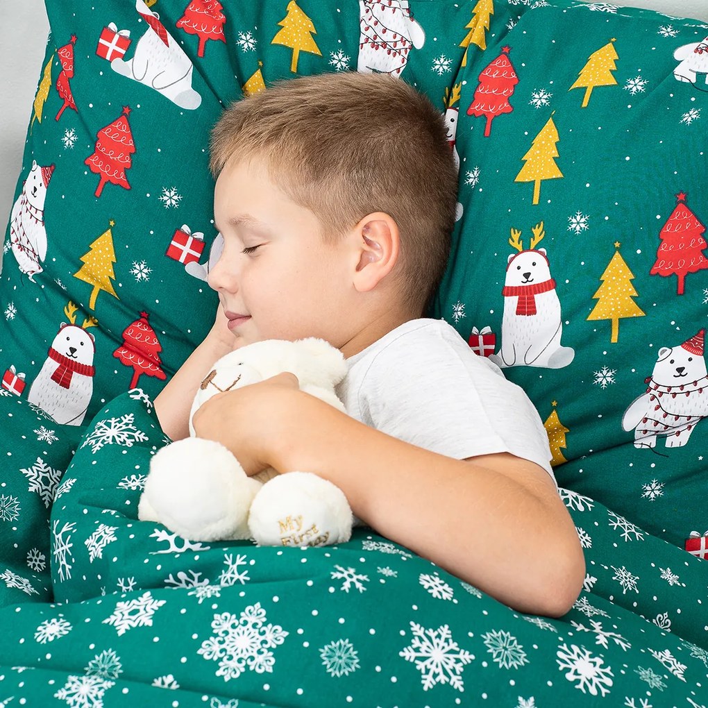 4Home Bavlnené obliečky Polar Bear, 140 x 200 cm, 70 x 90 cm