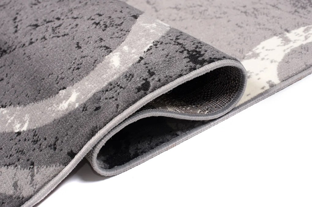 TA Koberec 2640A DARK GRAY CHEAP PP CRM Sivý Obdĺžnikový Rozmer: 120x170 cm