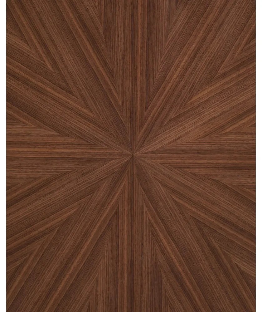 Okrúhly jedálenský stôl s doskou v dekore orechového dreva ø 120 cm Naanim – Kave Home