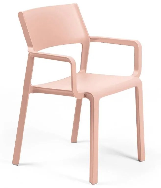 TRILL ARMCHAIR záhradná stolička s podrúčkami rosa bouquet