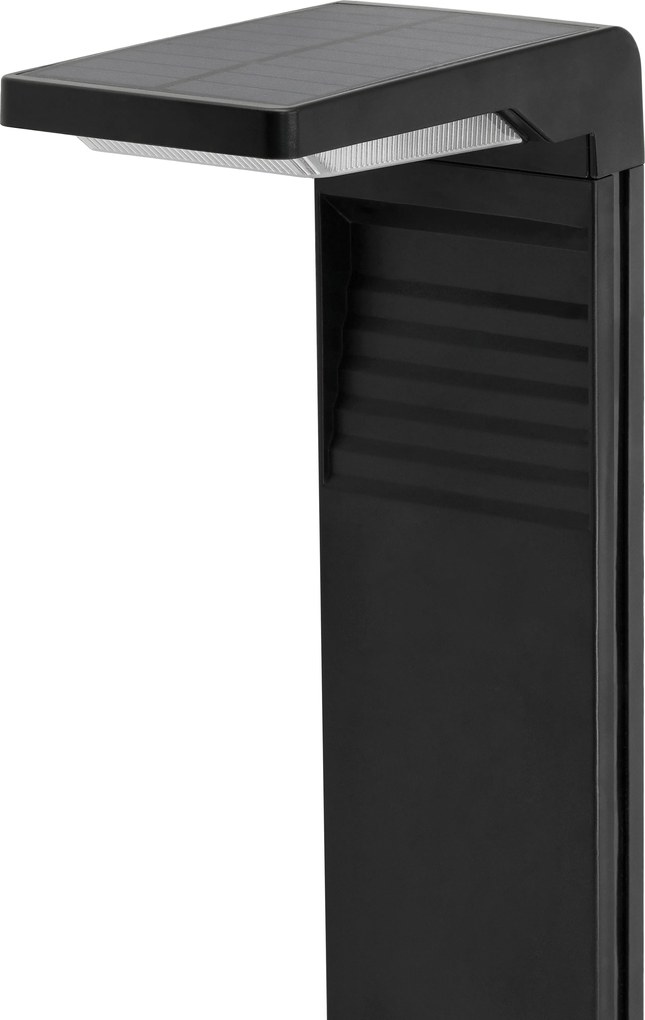 Solárna LED záhradná lampa na záhradný stĺpik so senzorom súmraku