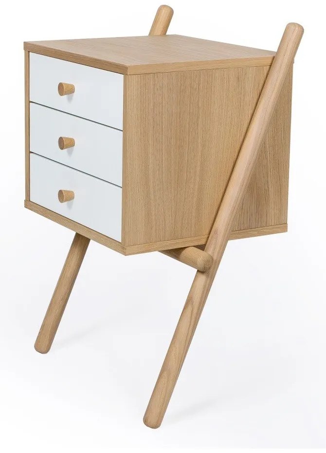 Nočný stolík Woodman Wiru Puro