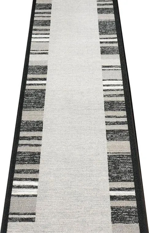 Kusový koberec GENEVE sivá 67 x 250 cm