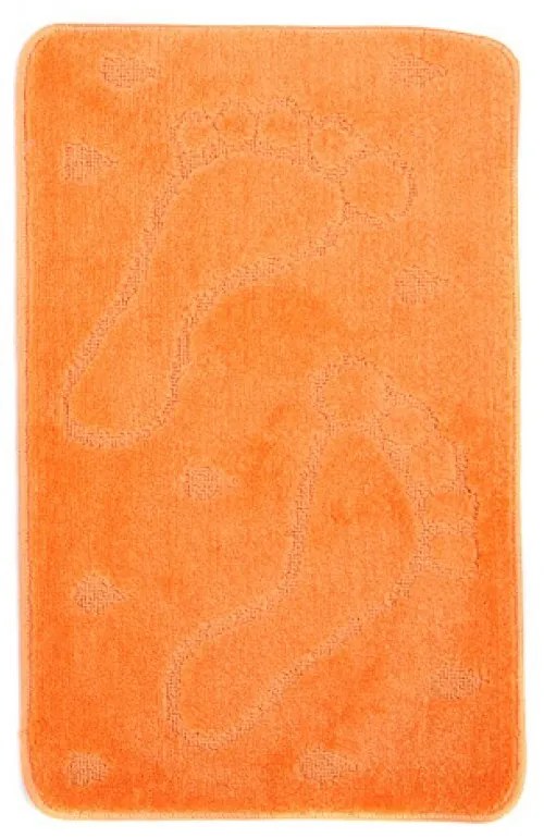 Kúpeľňová predložka 1001 oranžová, Velikosti 50x80cm
